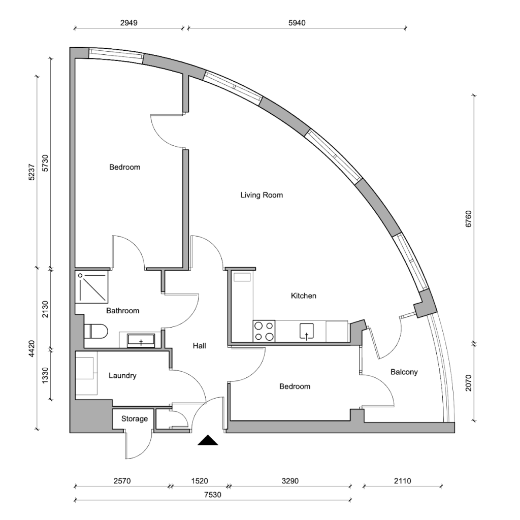 2D Floorplan